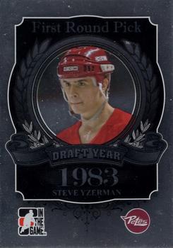 2012-13 In The Game Draft Prospects #141 Steve Yzerman Front