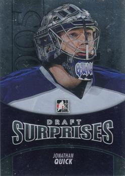 2012-13 In The Game Draft Prospects #159 Jonathan Quick Front