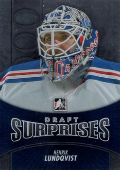 2012-13 In The Game Draft Prospects #165 Henrik Lundqvist Front
