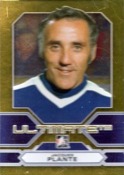 2012-13 In The Game Ultimate Memorabilia - Gold #NNO Jacques Plante Front