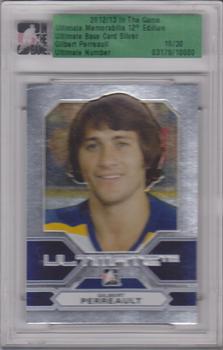 2012-13 In The Game Ultimate Memorabilia - Silver #NNO Gilbert Perreault Front