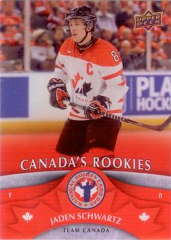 2013 Upper Deck National Hockey Card Day Canada #NHCD1 Jaden Schwartz Front