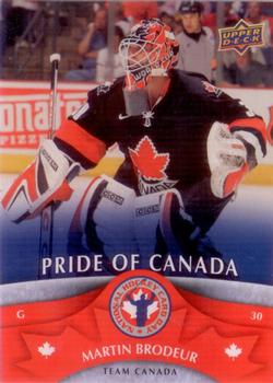 2013 Upper Deck National Hockey Card Day Canada #NHCD10 Martin Brodeur Front