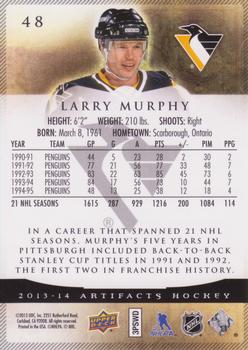 2013-14 Upper Deck Artifacts #48 Larry Murphy Back