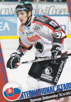 2011-12 Cardset Finland - International Stars #IS6 Tomas Zaborsky Front
