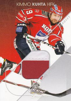 2011-12 Cardset Finland - Game Worn Jersey Exchange #NNO Kimmo Kuhta Front