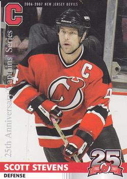 2006-07 25th Anniversary Captains' Series New Jersey Devils #NNO Scott Stevens Front