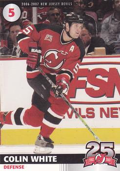 2006-07 25th Anniversary Captains' Series New Jersey Devils #NNO Colin White Front