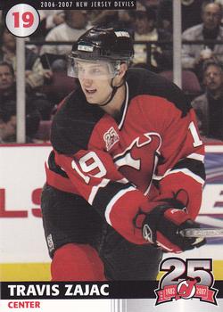 2006-07 25th Anniversary Captains' Series New Jersey Devils #NNO Travis Zajac Front