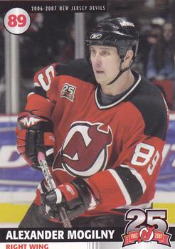 2006-07 25th Anniversary Captains' Series New Jersey Devils #NNO Alexander Mogilny Front