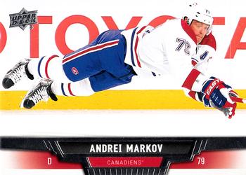 2013-14 Upper Deck #13 Andrei Markov Front