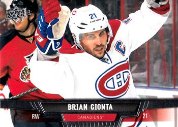 2013-14 Upper Deck #15 Brian Gionta Front