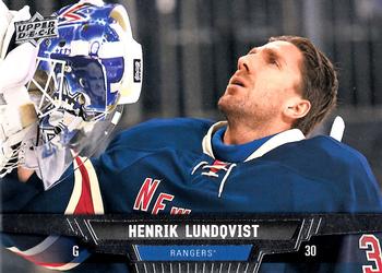 2013-14 Upper Deck #28 Henrik Lundqvist Front
