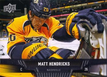 2013-14 Upper Deck #342 Matt Hendricks Front
