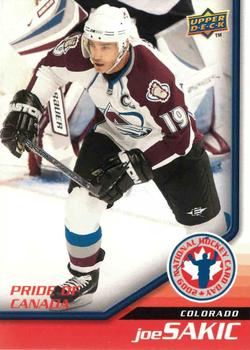2009 Upper Deck National Hockey Card Day #HCD9 Joe Sakic Front