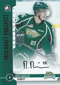 2012-13 In The Game Draft Prospects - Autographs Silver #A-MM Mirco Mueller Front