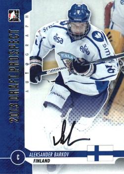 2012-13 In The Game Draft Prospects - Autographs Silver #A-AB2 Aleksander Barkov Front