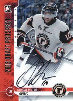 2012-13 In The Game Draft Prospects - Autographs Silver #A-AD Anthony Duclair Front