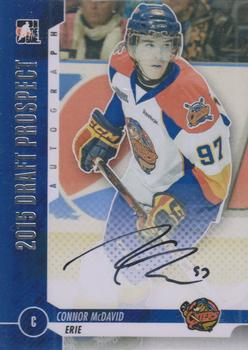 2012-13 In The Game Draft Prospects - Autographs Silver #A-CM Connor McDavid Front