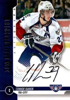 2012-13 In The Game Draft Prospects - Autographs Silver #A-CR Connor Rankin Front