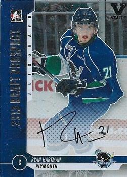 2012-13 In The Game Draft Prospects - Autographs Silver #A-RHA Ryan Hartman Front