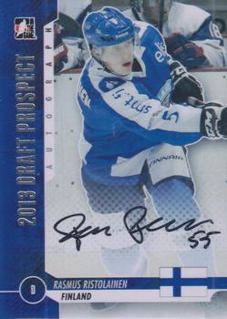 2012-13 In The Game Draft Prospects - Autographs Silver #A-RR2 Rasmus Ristolainen Front