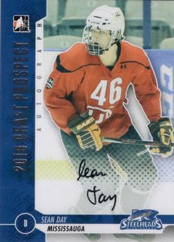 2012-13 In The Game Draft Prospects - Autographs Silver #A-SD2 Sean Day Front