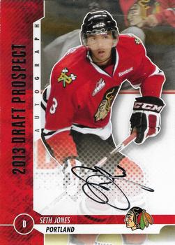 2012-13 In The Game Draft Prospects - Autographs Silver #A-SJ2 Seth Jones Front