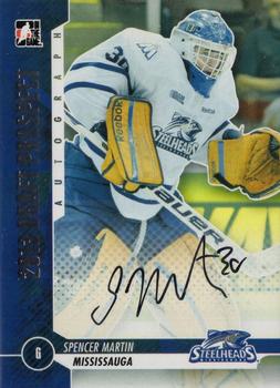 2012-13 In The Game Draft Prospects - Autographs Silver #A-SM2 Spencer Martin Front