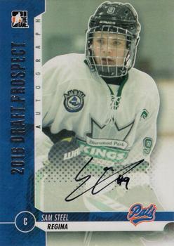 2012-13 In The Game Draft Prospects - Autographs Silver #A-SS2 Sam Steel Front