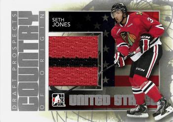 2012-13 In The Game Draft Prospects - Country of Origin Silver #COO-01 Seth Jones Front