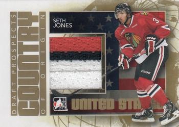 2012-13 In The Game Draft Prospects - Country of Origin Gold #COO-01 Seth Jones Front