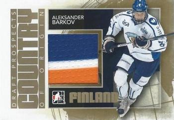 2012-13 In The Game Draft Prospects - Country of Origin Gold #COO-08 Aleksander Barkov Front