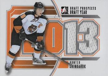 2012-13 In The Game Draft Prospects - Draft Year Silver #DY-04 Hunter Shinkaruk Front