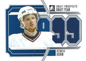2012-13 In The Game Draft Prospects - Draft Year Silver #DY-22 Henrik Sedin Front