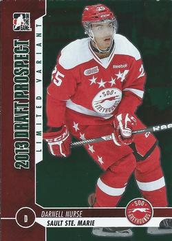 2012-13 In The Game Draft Prospects - Emerald #10 Darnell Nurse Front