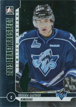 2012-13 In The Game Draft Prospects - Emerald #15 Frederik Gauthier Front