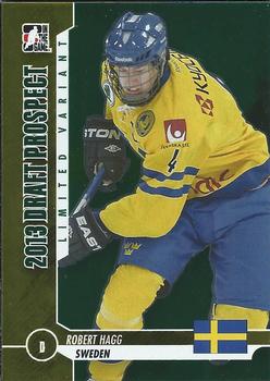 2012-13 In The Game Draft Prospects - Emerald #34 Robert Hagg Front