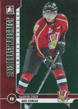 2012-13 In The Game Draft Prospects - Emerald #46 Valentin Zykov Front