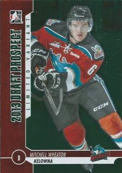 2012-13 In The Game Draft Prospects - Emerald #52 Mitchell Wheaton Front