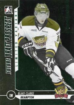 2012-13 In The Game Draft Prospects - Emerald #63 Blake Clarke Front