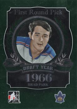 2012-13 In The Game Draft Prospects - Emerald #92 Brad Park Front