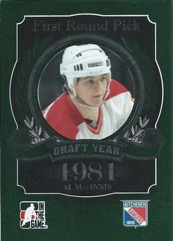 2012-13 In The Game Draft Prospects - Emerald #96 Al MacInnis Front