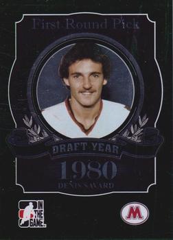 2012-13 In The Game Draft Prospects - Emerald #100 Denis Savard Front