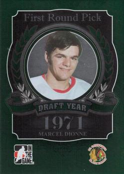 2012-13 In The Game Draft Prospects - Emerald #120 Marcel Dionne Front