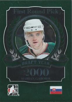 2012-13 In The Game Draft Prospects - Emerald #121 Marian Gaborik Front