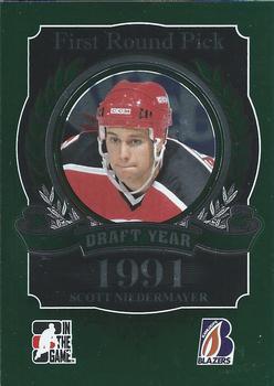 2012-13 In The Game Draft Prospects - Emerald #139 Scott Niedermayer Front