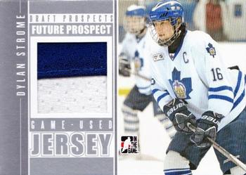 2012-13 In The Game Draft Prospects - Future Prospects Jerseys Silver #FPM-03 Dylan Strome Front
