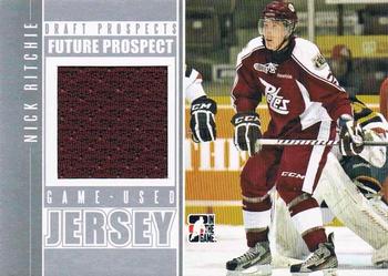 2012-13 In The Game Draft Prospects - Future Prospects Jerseys Silver #FPM-05 Nick Ritchie Front
