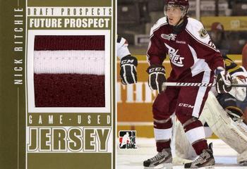 2012-13 In The Game Draft Prospects - Future Prospects Jerseys Gold #FPM-05 Nick Ritchie Front